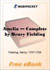 Amelia, Complete for MobiPocket Reader