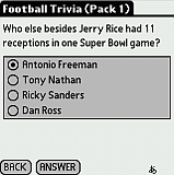 American Football Trivia (Palm OS)