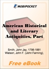 American Historical and Literary Antiquities, Part 04 for MobiPocket Reader
