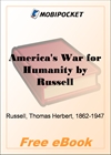 America's War for Humanity for MobiPocket Reader