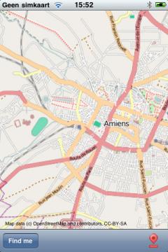 Amiens Street Map Lite