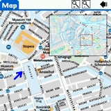 Amsterdam DK Eyewitness Top 10 Travel Guide & Map (Palm OS)