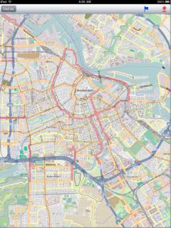 Amsterdam Street Map for iPad