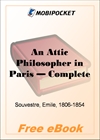 An Attic Philosopher in Paris for MobiPocket Reader