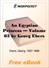 An Egyptian Princess - Volume 03 for MobiPocket Reader