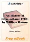 An History of Birmingham for MobiPocket Reader
