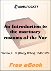 An Introduction to the mortuary customs of the North American Indians for MobiPocket Reader