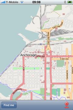 Anchorage Street Map