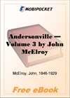 Andersonville - Volume 3 for MobiPocket Reader
