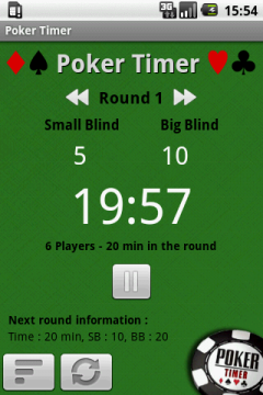 Android Poker Timer