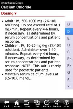Anesthesia Drugs Handbook (iPhone)