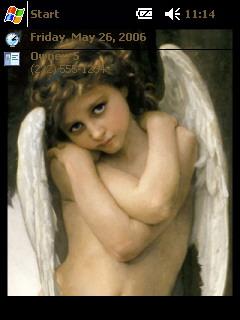 Angel 801 gh Theme for Pocket PC