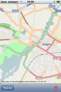 Angers Street Map Lite