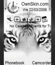 Animated Bengal Tiger 2 Theme