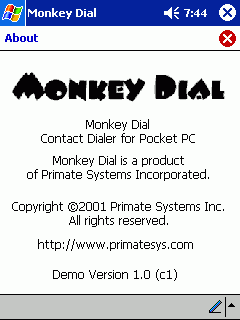 MonkeyDial GSM for Pocket PC