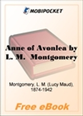 Anne of Avonlea for MobiPocket Reader