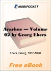 Arachne - Volume 02 for MobiPocket Reader