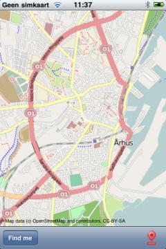 Arhus Street Map