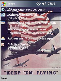 Army Air Corps AV Theme for Pocket PC