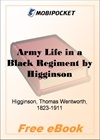 Army Life in a Black Regiment for MobiPocket Reader