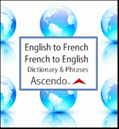 Ascendo English-to-French, French-to-English Dictionary and Phrasebook (BlackBerry)