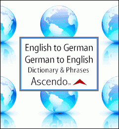 Ascendo English-to-German, German-to-English Dictionary and Phrasebook (BlackBerry)
