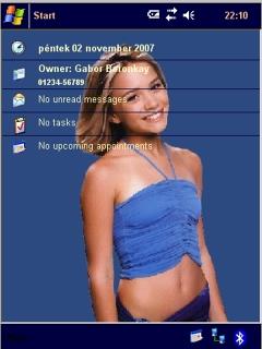 Ashley Olsen BGH Theme for Pocket PC