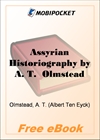 Assyrian Historiography for MobiPocket Reader