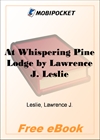 At Whispering Pine Lodge for MobiPocket Reader