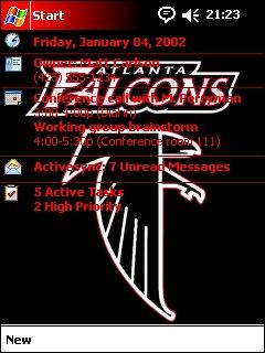 Atlanta Falcons Theme for Pocket PC