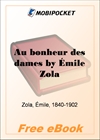 Au bonheur des dames for MobiPocket Reader