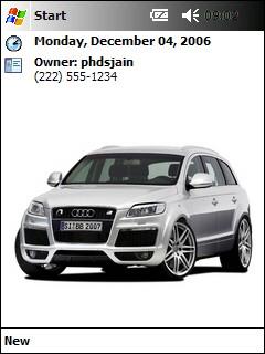 Audi Q7 by Tuner BB ph Theme for Pocket PC