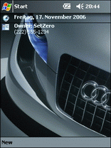 Audi RSQ Pocket PC theme