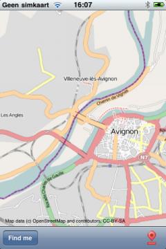 Avignon Street Map Lite