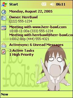 Azumanga Daioh Foolish Theme for Pocket PC