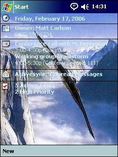 B2 Spirit AV Theme for Pocket PC