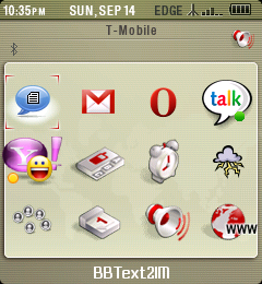 BBText2IM SMS Instant Messenger