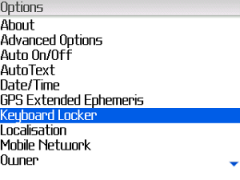BEIKS Free Keyboard Locker for BlackBerry