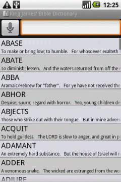 BEIKS King James' Bible Dictionary for Android