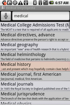 BEIKS Pocket Medical Encyclopedia for Android