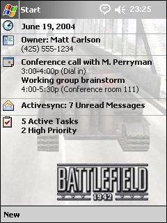 BF1942 Theme for Pocket PC