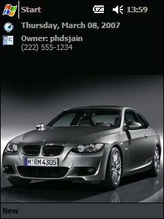 BMW 3 Sedan M Package ph Theme for Pocket PC