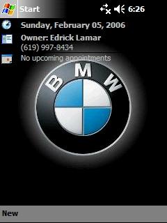 BMW BEEMER E30 EL Theme for Pocket PC
