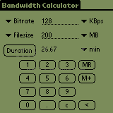 Bandwidth Calculator