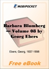 Barbara Blomberg - Volume 08 for MobiPocket Reader