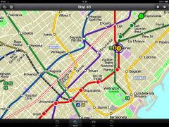 Barcelona Metro for iPad by Zuti