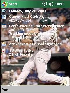 Baseball A's Theme for Pocket PC