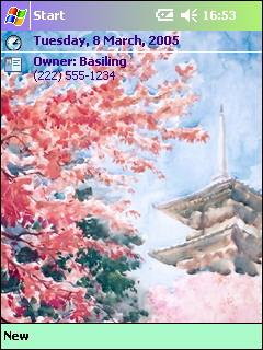 Basiling Japan 2 Theme for Pocket PC