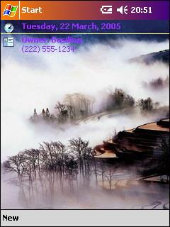 Basiling nature Theme for Pocket PC