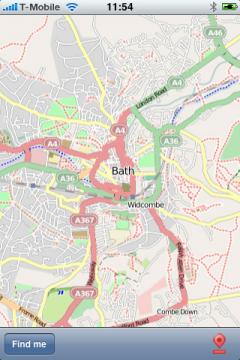 Bath Street Map